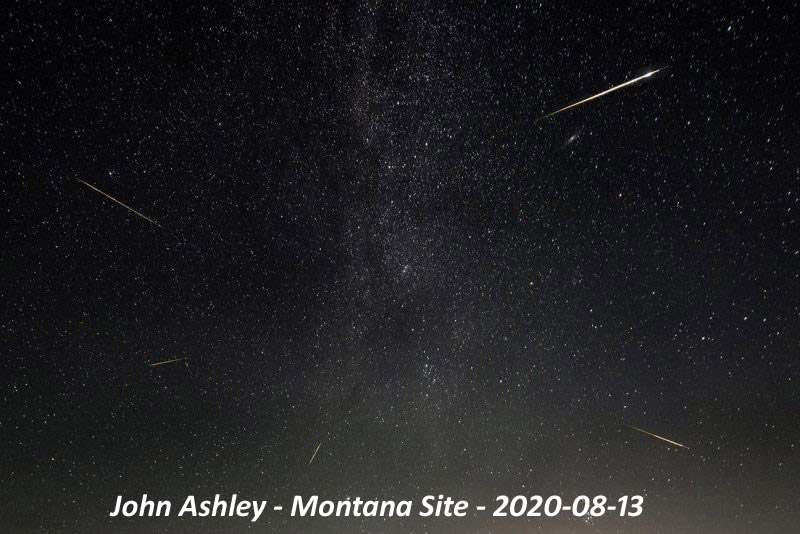 Perseid Meteor Shower John Ashley