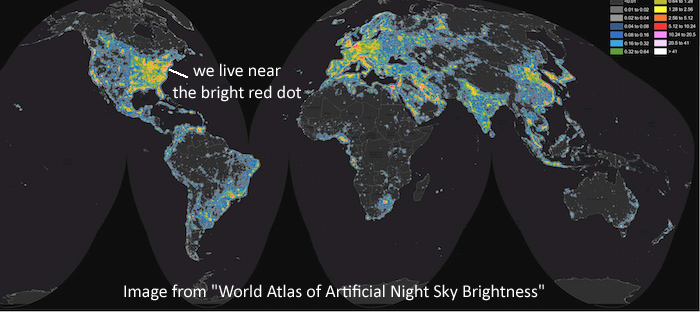 WorldMap SkyBrightness