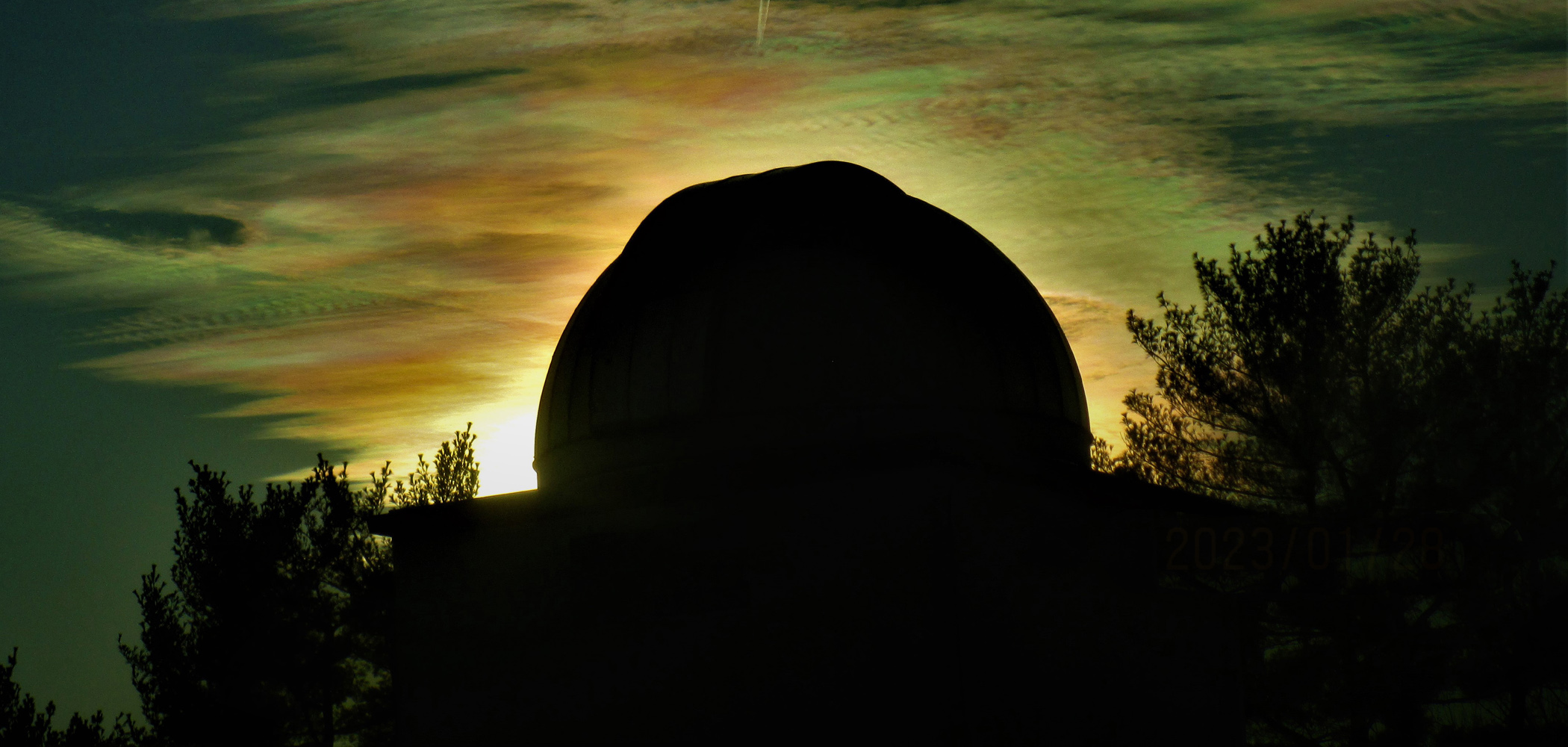 Irredescent Clouds 2023 01 28